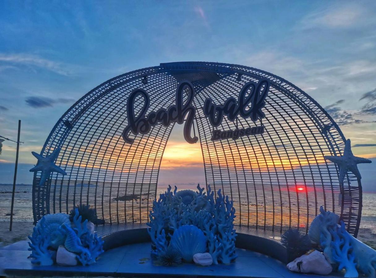 Beach Walk Boutique Resort Bang Saen Luaran gambar